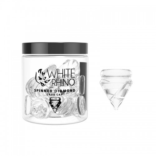 WHITE RHINO SPINNER CARB CAP 15CT